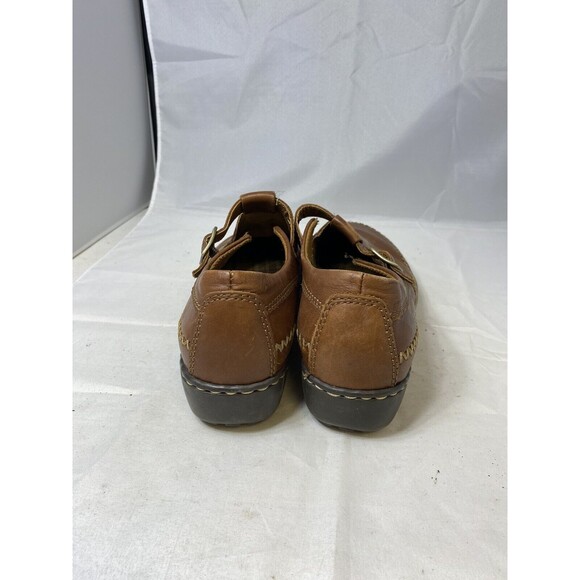 Brown Leather Eastland TessMaryjane Loafer Women's Sz 8.5 W Shoes 3864-04 - Picture 3 of 10